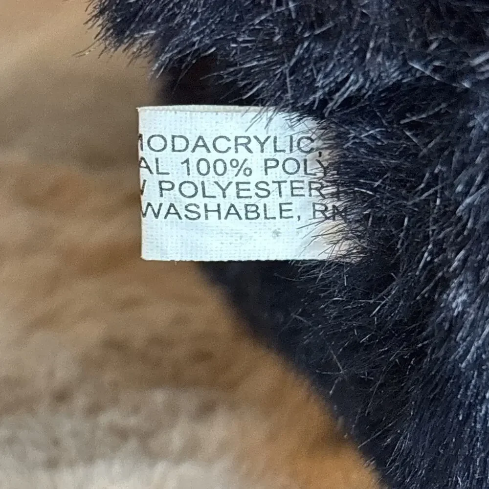 Vintage‎ 2000 Black Belkie Bear Jointed Top Hat Bow Tie Tuxedo. 20 In